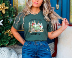 Nothing Runs Like A Reindeere Shirt, Christmas Tractor Shirt, Vintage Christmas Shirt, Christmas Farm T-Shirt, Farm Life Shirt, Xmas Gifts