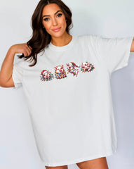 Pig Christmas Shirt, Christmas Animal Shirt, Funny Christmas Shirt, Holiday Tshirts, Xmas, Cute Christmas Shirt, Christmas Gift For Her