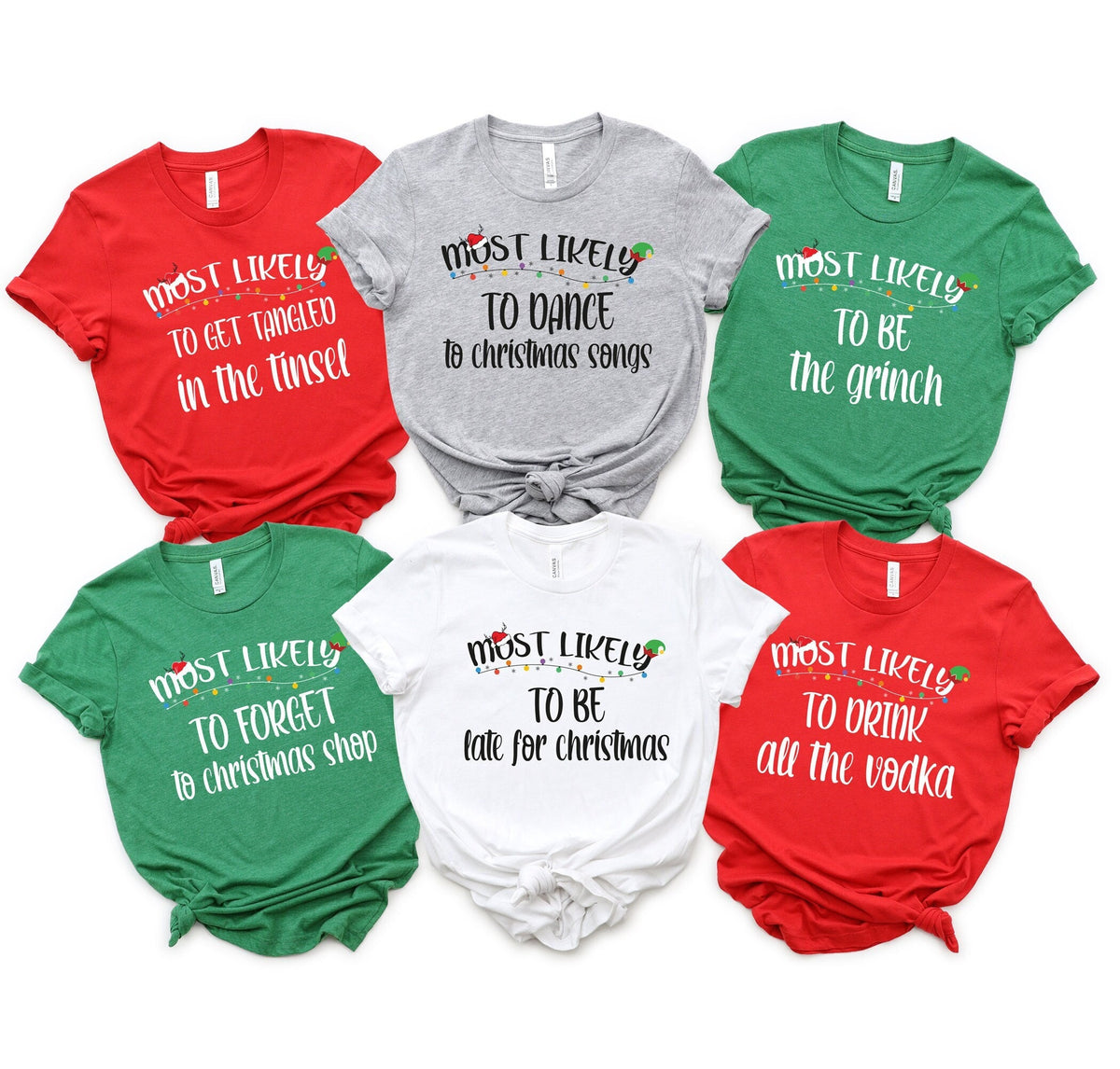 Most Likely To Christmas Shirt, Christmas Quotes Shirt, Family Christmas Shirts, Christmas Group Tee, Family Reunion Shirts, Christmas Gifts