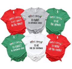 Most Likely To Christmas Shirt, Christmas Quotes Shirt, Family Christmas Shirts, Christmas Group Tee, Family Reunion Shirts, Christmas Gifts