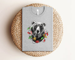 Christmas Bear Shirt, Funny Christmas Shirt, Christmas Family Shirts, Christmas Animal Shirt, Holiday Tshirts, Winter Shirts, Christmas Gift