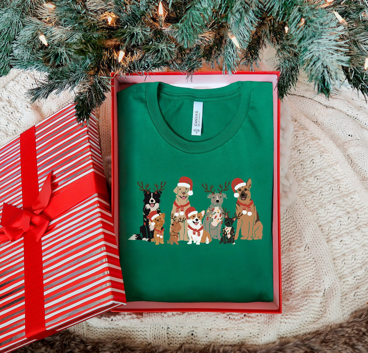 Christmas Dogs Shirt, Xmas Animal Shirt, Christmas Dog Lovers Shirt, Dog Owner Christmas Shirt, Cute Christmas Tee, Dog Lover Christmas Gift