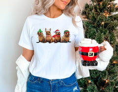 Sea Lions Christmas Shirt, Cute Christmas Animals Shirt, Monk Seal Tshirt, Animal Love Tshirt, Sea Lion Shirt, Winter Shirt, Christmas Gifts