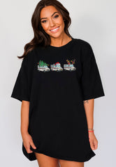 Post Office Truck Christmas Shirt, Postal Worker Christmas Shirt, Mail Truck Xmas Tshirt, Mailman Christmas Shirt, Funny Postal Carrier Gift