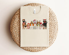 Christmas Dogs Shirt, Cute Christmas Shirt, Dog Mom Shirt, Dog Lover Gift, Christmas Animal Shirt, Xmas, Holiday Tshirts, Christmas Gifts