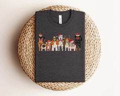 Christmas Dogs Shirt, Cute Christmas Shirt, Dog Mom Shirt, Dog Lover Gift, Christmas Animal Shirt, Xmas, Holiday Tshirts, Christmas Gifts