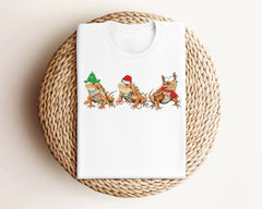 Christmas Frog Shirt, Cute Christmas Shirt, Christmas Animal Shirt, Frog Gifts, Vintage Christmas, Frog Lover Shirt, Xmas, Christmas Gifts