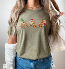 Christmas Frog Shirt, Cute Christmas Shirt, Christmas Animal Shirt, Frog Gifts, Vintage Christmas, Frog Lover Shirt, Xmas, Christmas Gifts