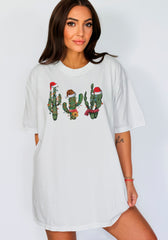 Christmas Cactus Shirt, Southern Christmas Tshirt, Plant Lover Shirt, Xmas, Cactus Lover Gift, Funny Christmas Shirt, Country Christmas Gift