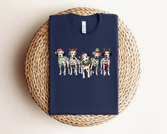 Dalmatian Dog Christmas Shirt, Dog Lover Xmas Shirt, Cute Christmas Shirt, Dog Mom Gifts, Christmas Animal Shirt, Christmas Gift For Women