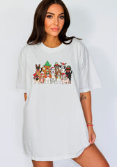 Christmas Dogs Shirt, Dog Lover Tshirt, Christmas Animal Shirt, Xmas, Funny Christmas Shirt, Dog Mom, Cute Christmas Shirt, Christmas Gift