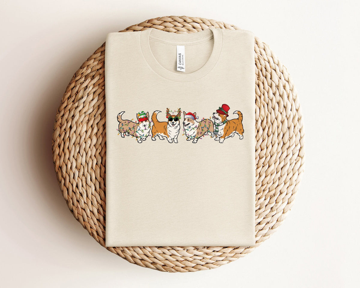 Christmas Corgi Shirt, Cute Christmas Shirt, Christmas Dog Shirt, Corgi Lover Gifts, Corgi Mom Shirt, Christmas Animal Shirt, Dog Owner Gift