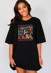 In My Christmas Shopping Era Shirt, Groovy Retro Christmas Shirt, Christmas Party, Christmas Vibes Shirt, Holiday Tshirts, Christmas Gifts