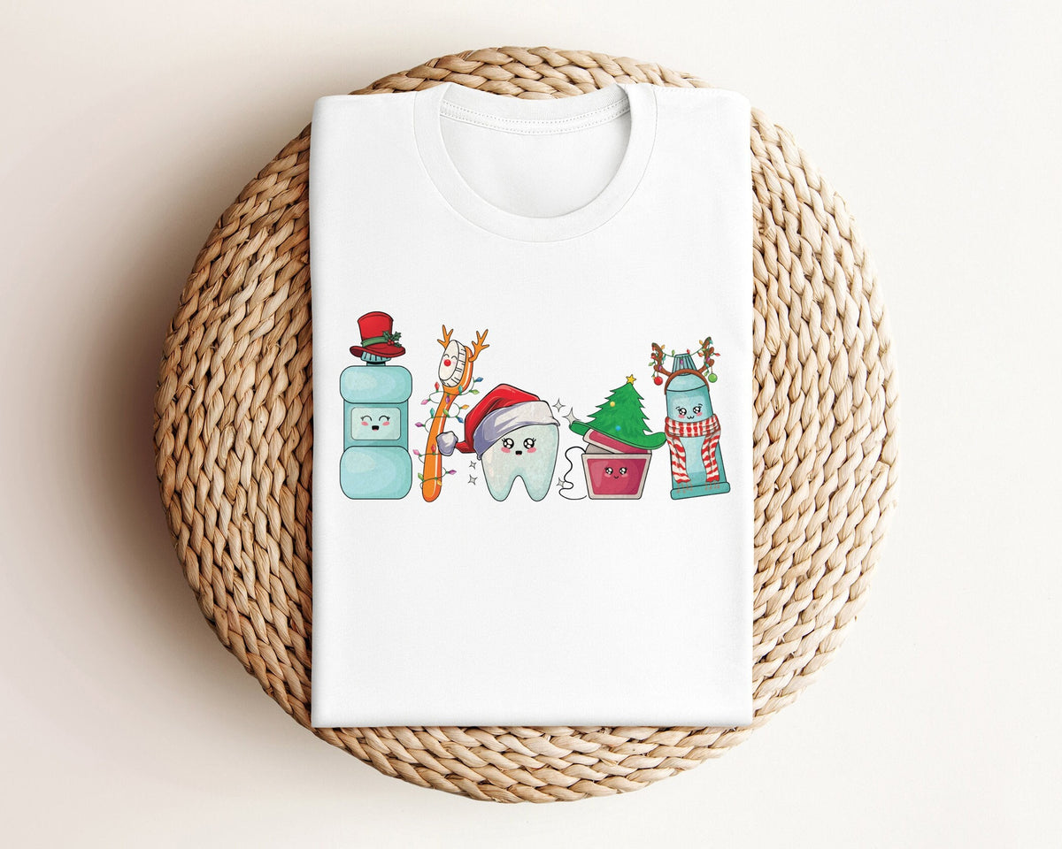 Dental Christmas Shirt, Cute Tooth Shirt, Christmas Dentist Shirt, Funny Christmas Shirt, Dentist Gift, Dental Shirts, Xmas, Christmas Gift