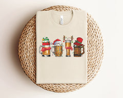 Christmas Beer Shirt, Christmas Drinking Shirt, Beer Lover Gift, Christmas Party Shirt, Christmas Spirit Shirt, Santa Beer Shirt, Xmas Gift