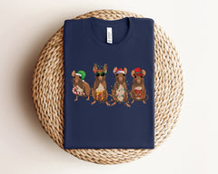 Christmas Mouse Shirt, Christmas Animal Shirt, Xmas, Funny Christmas Shirt, Mouse Gift, Christmas Rat Shirt, Holiday Tshirts, Christmas Gift