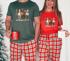 Christmas Horse Shirt, Western Christmas Shirt, Christmas Animal Shirt, Horse Lover Gift, Farm Animals, Funny Christmas Shirt, Xmas Gift