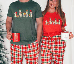 Christmas Llama Shirt, Christmas Animal Shirt, Funny Christmas Shirt, Llama Gifts, Animal Lover Shirt, Vintage Christmas, Christmas Gift