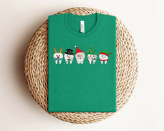 Dentist Christmas Shirt, Dental Xmas Tshirt, Cute Dentist Shirt, Holiday Tshirts, Christmas Crewneck, Winter Shirt, Dental Assistant Gifts