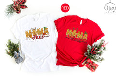 Family Christmas Shirts, Mama Nana Gigi Mini Claus Shirt, Gingerbread Family Shirt, Matching Family Reunion Shirts, Christmas Gifts, Unisex