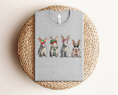 Christmas Rabbit Shirt, Cute Christmas Shirt, Christmas Animal Shirt, Rabbit Lover Gift, Christmas Bunny Shirt, Animal Lover, Christmas Gift