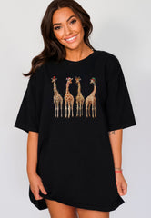 Christmas Giraffe Shirt, Cute Christmas Shirt, Christmas Animals, Giraffe Gift, Christmas Crewneck, Xmas, Christmas Shirts, Christmas Gift