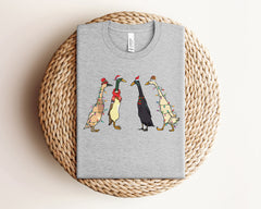 Christmas Ducks Shirt, Christmas Animal Shirt, Funny Christmas Shirt, Christmas Farm Shirt, Duck Tee, Farmer Christmas Shirt, Christmas Gift
