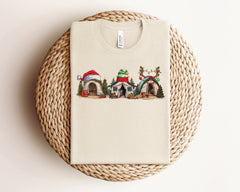 Camping Tent Christmas Shirt, Camper Xmas Tshirt, Camping Lovers, Outdoor Shirt, Christmas Vacation, Adventure Lover Shirt, Camping Gifts