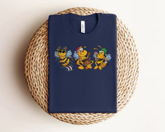 Christmas Bee Shirt, Beekeeper Christmas Shirt, Honey Bee Gifts, Cute Christmas Shirt, Christmas Animals, Xmas Insect Shirt, Bee Lover Gift