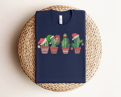 Cute Christmas Cactus Shirt, Plant Mom Christmas Shirt, Southern Christmas, Plant Lover Gift, Xmas Succulent Shirt, Womens Christmas Gifts