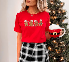 Gingerbread Nurse Christmas Shirt, Cute Christmas Shirt, Christmas Gingerbread Cookie Shirt, Retro Christmas Shirt, Nurse Christmas Gift