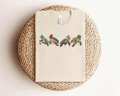 Sea Turtle Christmas Shirt, Animal Lover Tshirt, Cute Christmas Shirt, Sea Turtle Gifts, Christmas Animals, Holiday Tshirts, Christmas Gifts