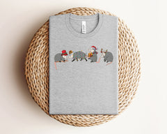 Opossum Christmas Shirt, Christmas Animal Shirt, Cute Christmas Shirt, Opossum Gifts, Funny Opossum Shirt, Winter Shirt, Animal Lover Gift