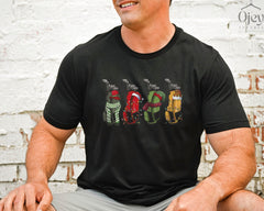 Christmas Golf Shirt, Golfer Christmas Shirt, Christmas Sport Tshirt, Golf Player Xmas Shirt, Golf Lovers, Holiday Tshirts, Golfing Gifts