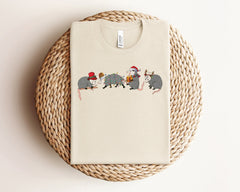 Opossum Christmas Shirt, Christmas Animal Shirt, Cute Christmas Shirt, Opossum Gifts, Funny Opossum Shirt, Winter Shirt, Animal Lover Gift
