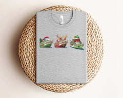 Cruise Ship Christmas Tshirt, Christmas Vacation Shirt, Christmas Cruise Trip Shirt, Retro Holiday Tshirts, Unisex Clothing, Christmas Gifts