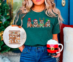 In My Bulldog Mom Era Christmas Shirt, Retro Christmas Shirt, Xmas Animals, Dog Mom Christmas Shirt, Cute Bulldog Shirt, Dog Lover Xmas Gift