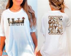 In My Goat Mom Era Christmas Shirt, Christmas Animals Shirt, Retro Christmas Shirt, Winter Clothing, Cute Christmas Tshirt, Goat Lover Gifts