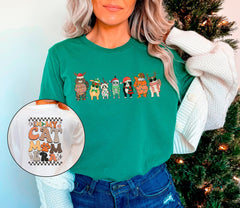In My Cat Mom Era Christmas Shirt, Christmas Cats Shirt, Cat Lover Xmas Tshirt, Cute Christmas Shirt, Xmas Animals, Cat Mom Christmas Gift