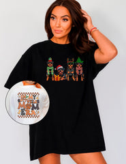 In My Rottweiler Mom Era Christmas Shirt, Dog Mom Christmas TShirt, Cute Rottweiler Xmas Shirt, Retro Christmas Shirt, Gifts For Dog Owner