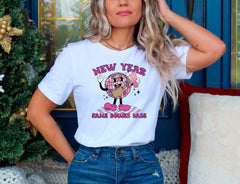 New Year Same Boujee Babe Shirt, Retro New Years Shirt, Funny Disco Ball Shirt, Happy New Years 2026, Bougie Holiday Tshirt, New Years Gift