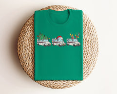 Post Office Truck Christmas Shirt, Postal Worker Christmas Shirt, Mail Truck Xmas Tshirt, Mailman Christmas Shirt, Funny Postal Carrier Gift