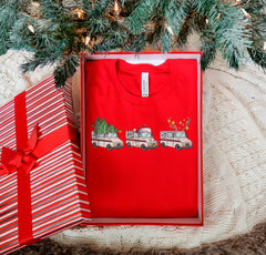 Post Office Truck Christmas Shirt, Postal Worker Christmas Shirt, Mail Truck Xmas Tshirt, Mailman Christmas Shirt, Funny Postal Carrier Gift