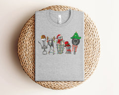 Christmas Bartender Shirt, Barman Christmas Shirt, Bartender Christmas Lights Tshirt, Bartending Lover, Christmas Cocktail, Bartender Gifts