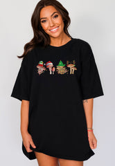 Christmas Mushroom Shirt, Mushroom Lover Xmas Shirt, Funny Christmas Shirt, Mushroom Gifts, Mushrooms Christmas Lights Tee, Christmas Gifts
