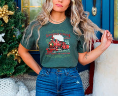North Pole Express Christmas Shirt, Christmas Vacation Shirt, Family Trip Christmas Shirts, Christmas Train Shirt, Vintage Christmas Gifts