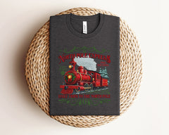 North Pole Express Christmas Shirt, Christmas Vacation Shirt, Family Trip Christmas Shirts, Christmas Train Shirt, Vintage Christmas Gifts