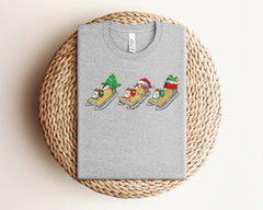 Pontoon Christmas Shirt, Christmas Boating Shirt, Pontoon Boat Shirt, Trendy Shirt, Holiday Tshirts, Winter Shirt, Pontoon Lover Xmas Gift