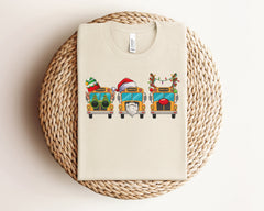 Christmas School Bus Driver Shirt, Santa School Bus Tshirt, Funny Christmas Shirt, Back To School, Bus Operator Xmas Shirt, Christmas Gifts