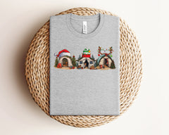 Camping Tent Christmas Shirt, Camper Xmas Tshirt, Camping Lovers, Outdoor Shirt, Christmas Vacation, Adventure Lover Shirt, Camping Gifts